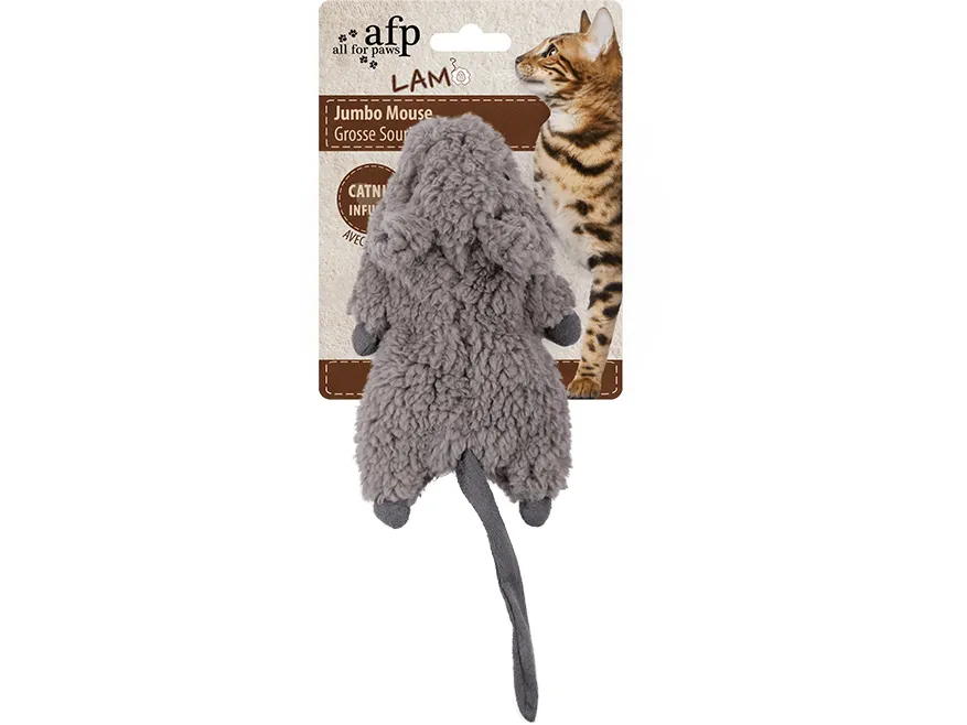 AFP Lambswool - Jumbo Crinkle Catnip Rodent