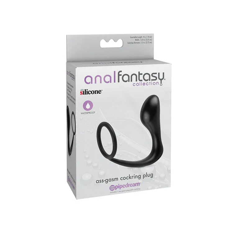 Anal Fantasy Cock Ring Vibrating Plug