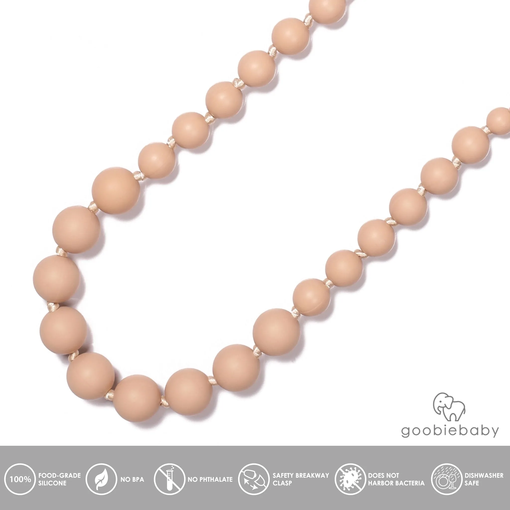 Audrey Teething Necklace - Available in 4 colors!