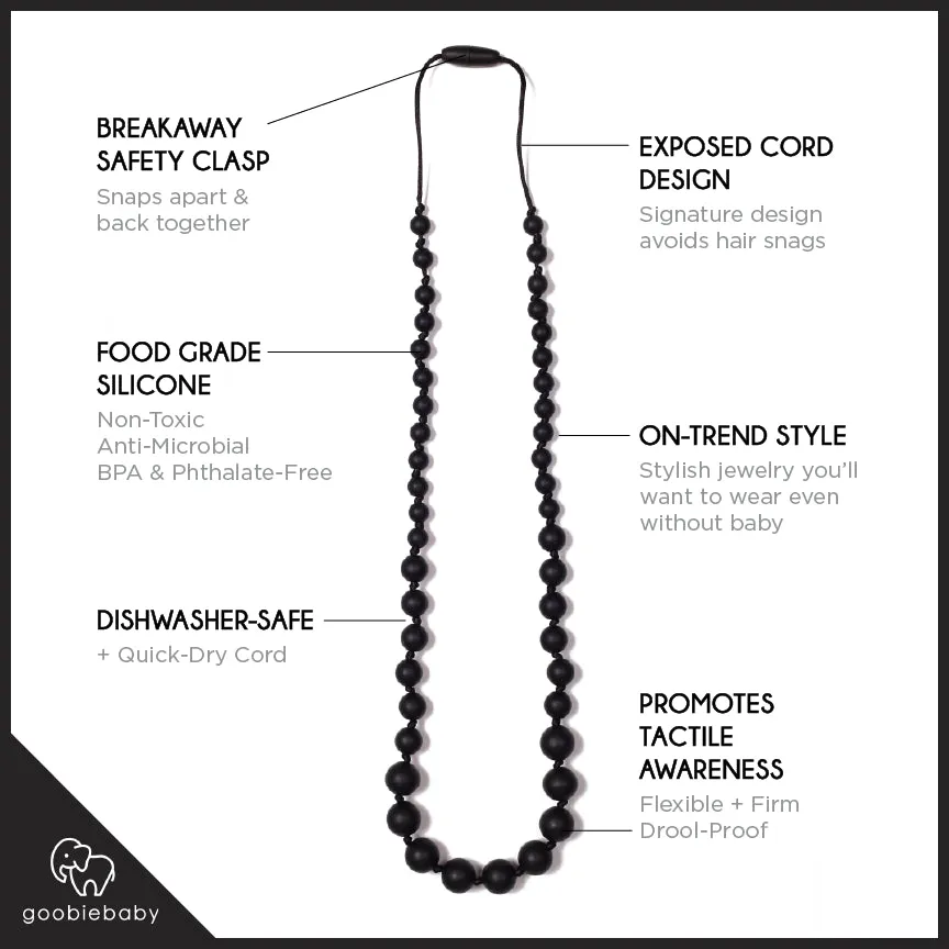 Audrey Teething Necklace - Available in 4 colors!