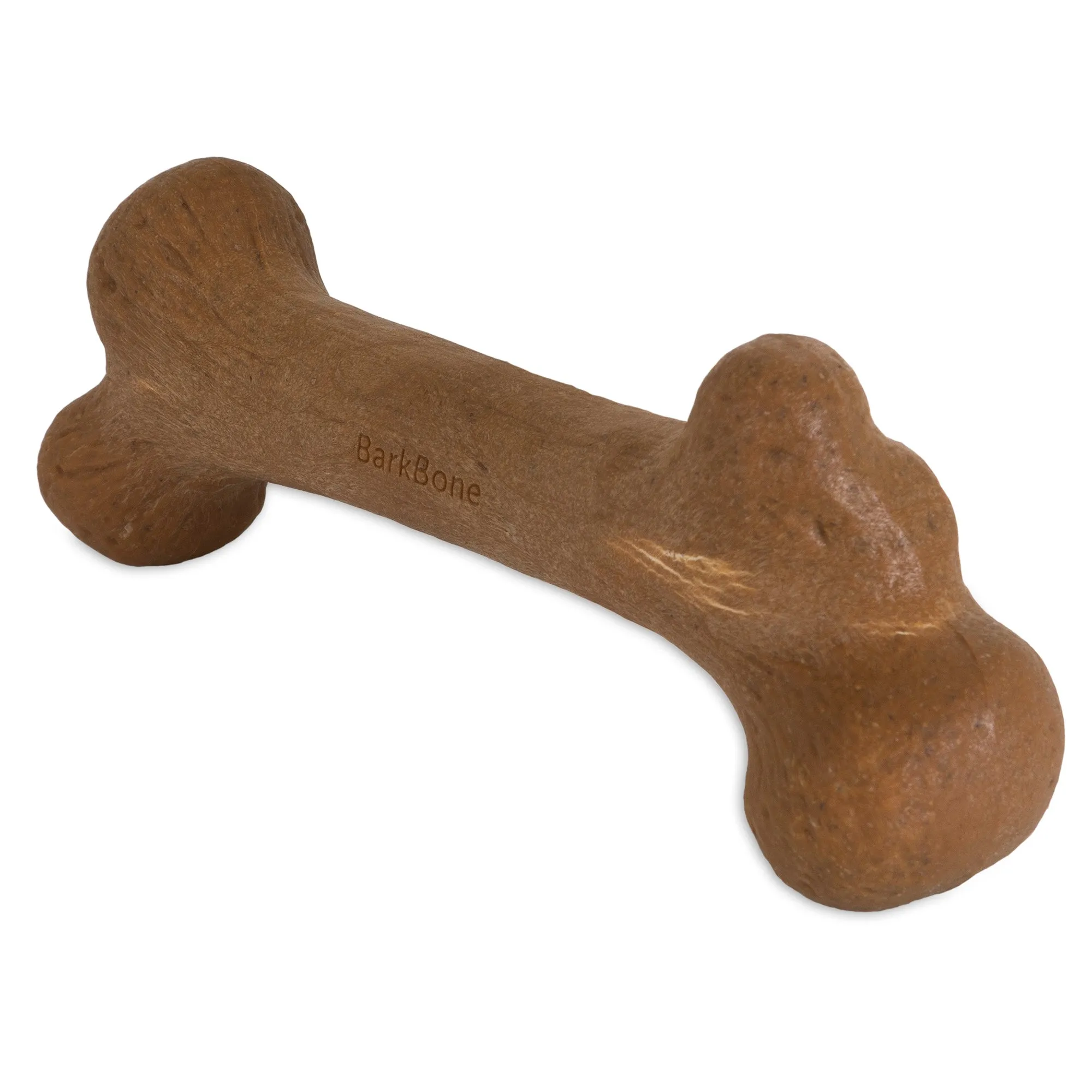 BarkBone Natural Instincts Peanut Butter Infused Wood Dinosaur Nylon Dog Chew