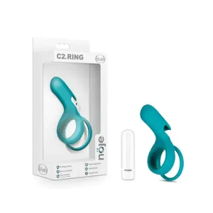 Blush Noje C2.Ring Rechargeable Vibrating Silicone Cockring Juniper