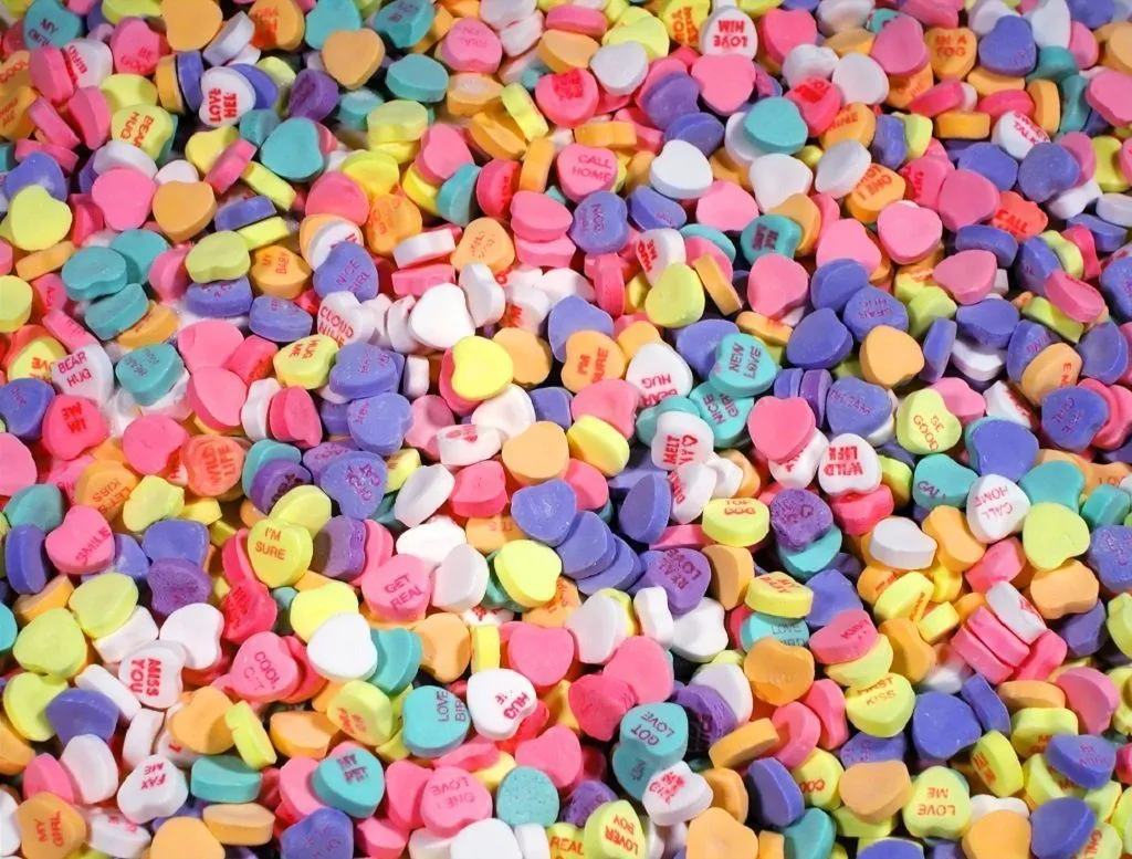 Candy Hearts  - Impuzzible No.10   - 1000 Piece Jigsaw Puzzle