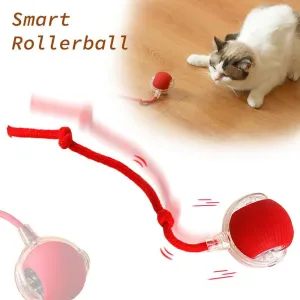 Chirping Motion Cat Ball: Interactive Teaser Toy