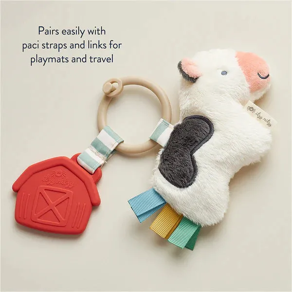 Cow Itzy Pal Plush   Teether