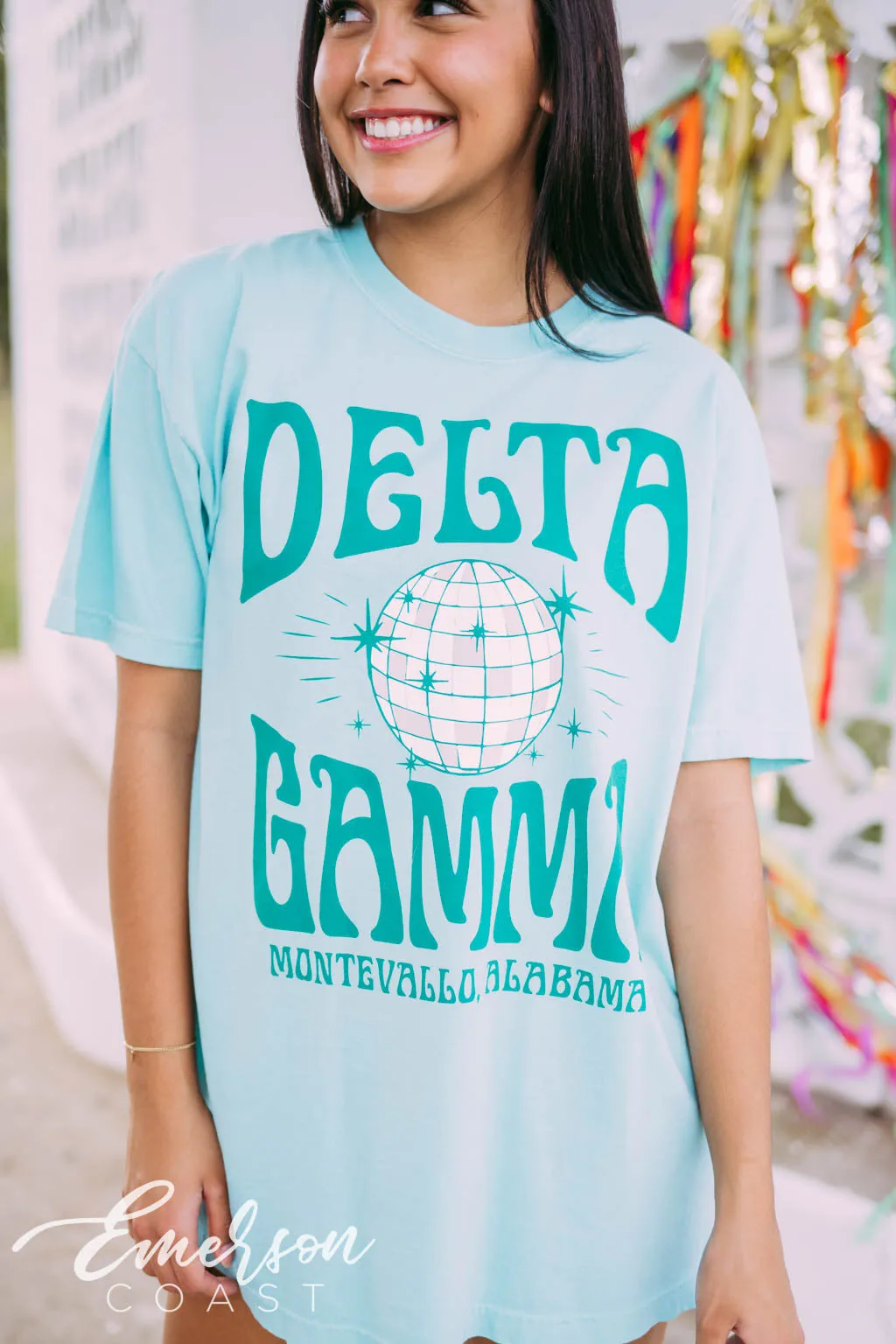 Delta Gamma Disco Ball Tshirt