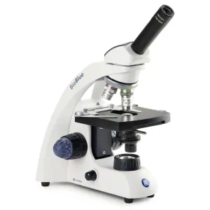 Euromex BioBlue Series Portable Monocular Compound Microscope with Mechanical X-Y Stage