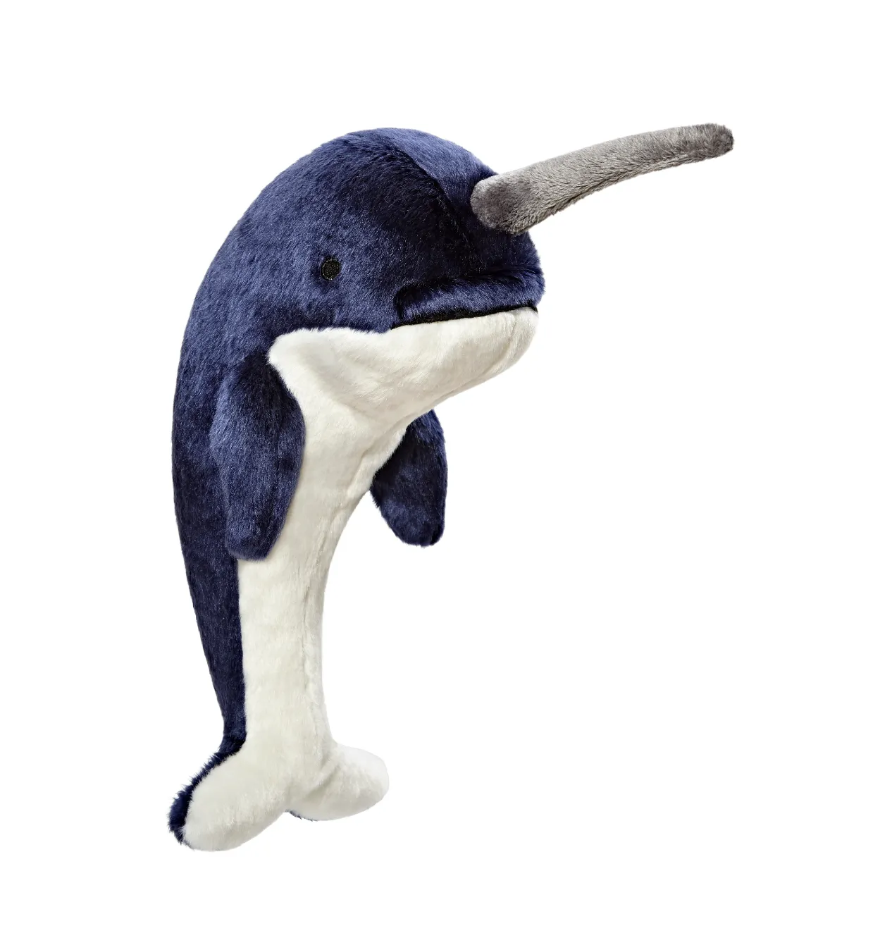 Fluff N Tuff Bleu Narwhal 11''