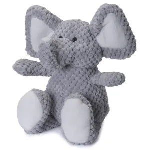 Go Dog Large Gray Checkered Elephant With Chewguard Technology