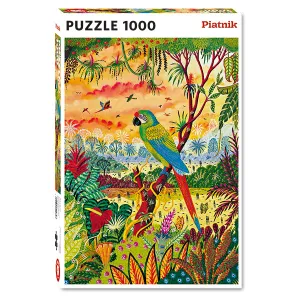 Great Green Macaw 1000 Piece Puzzle - Quick Ship