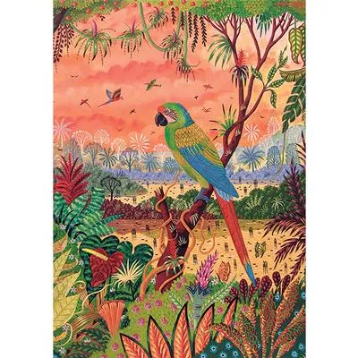 Great Green Macaw 1000 Piece Puzzle - Quick Ship