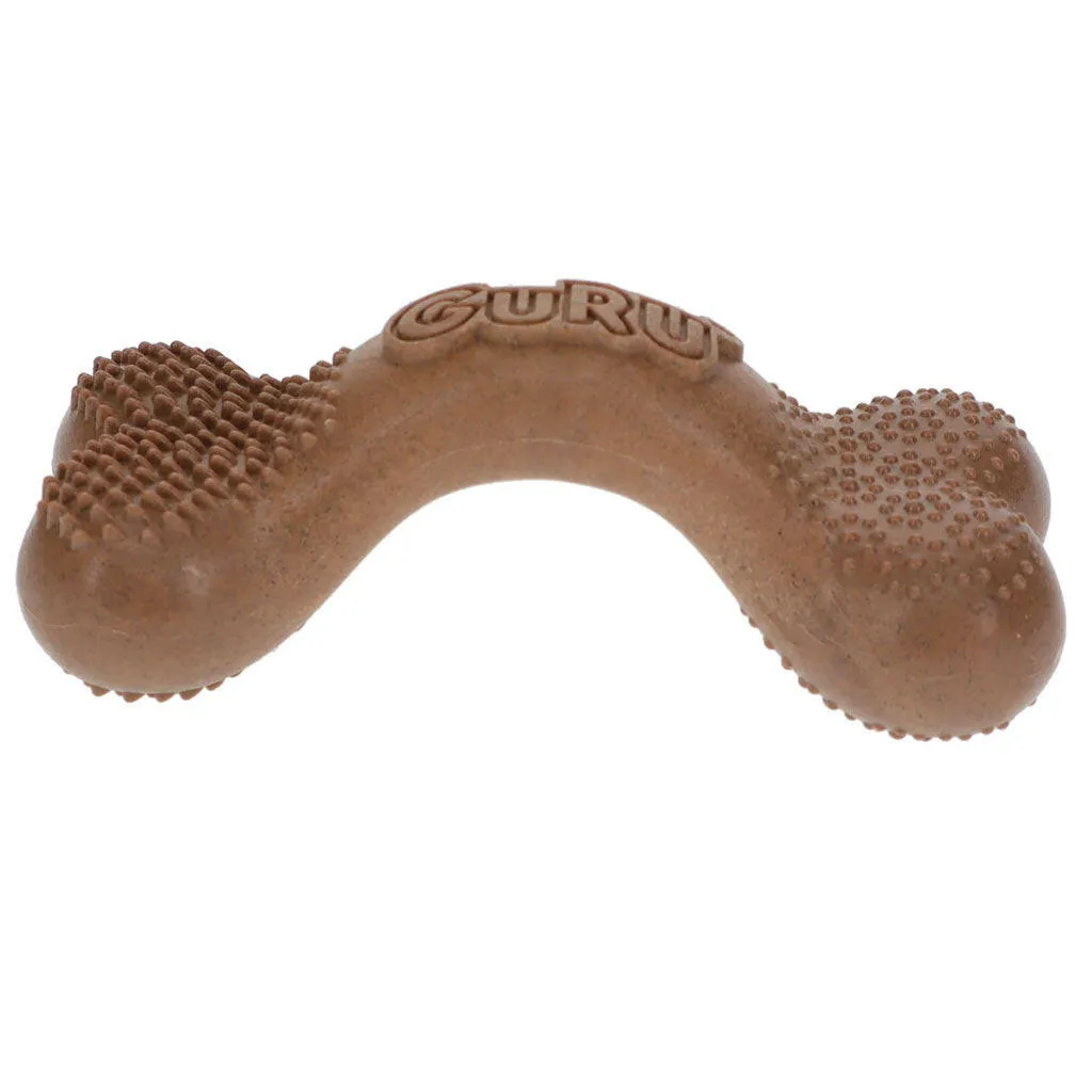 GURU Bone Dog Toy Bacon, Medium