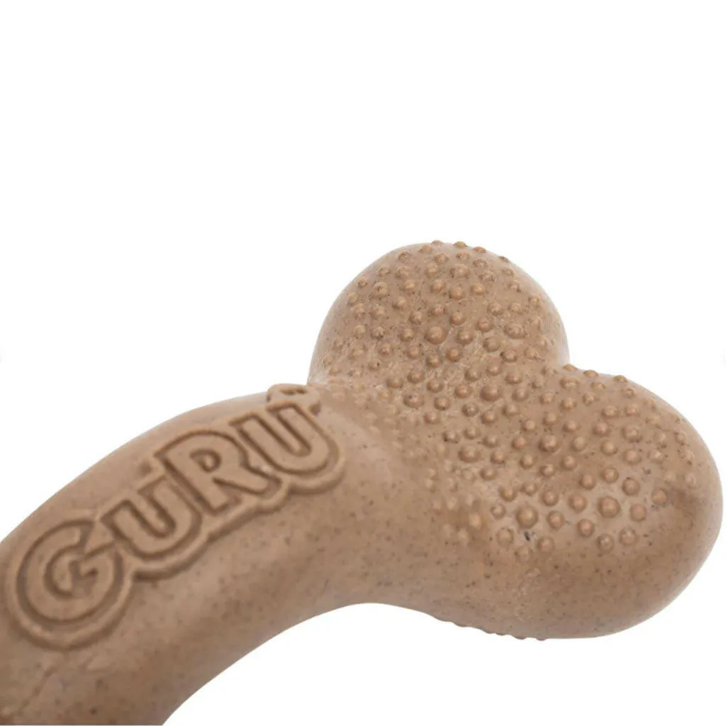 GURU Bone Dog Toy Bacon, Medium