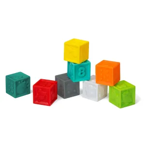 Infantino Squeeze & Stack Block Set - 8 pcs