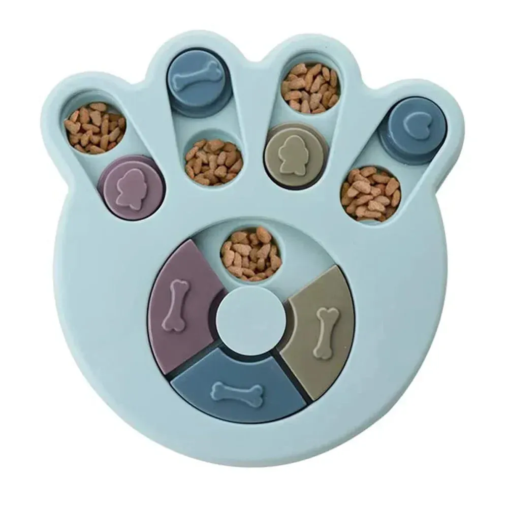 Interactive Dog & Cat Puzzle Feeder Toy - Enhances IQ and Slows Eating