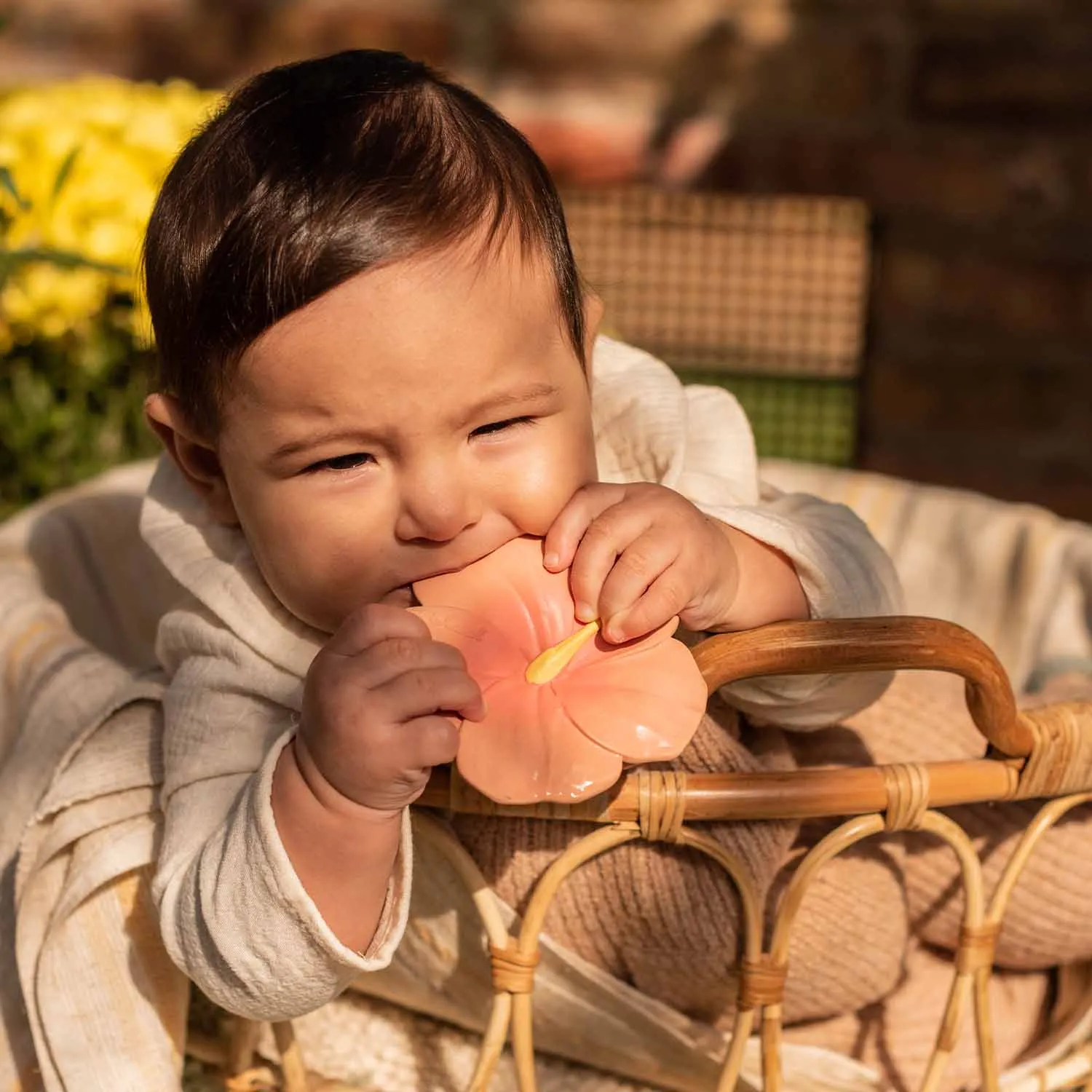 Iris the Hibiscus Baby Teether