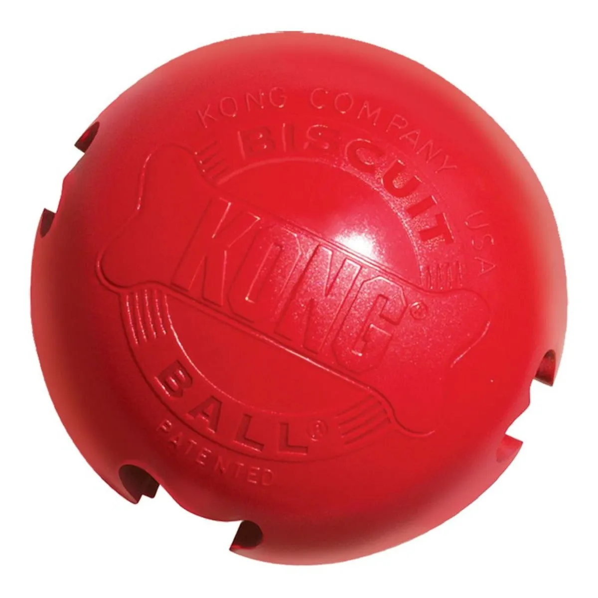 KONG Dog Toy - Biscuit Ball (1 Size)