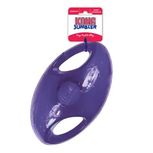 Kong Jumbler Football Toy for Dogs (Purple)