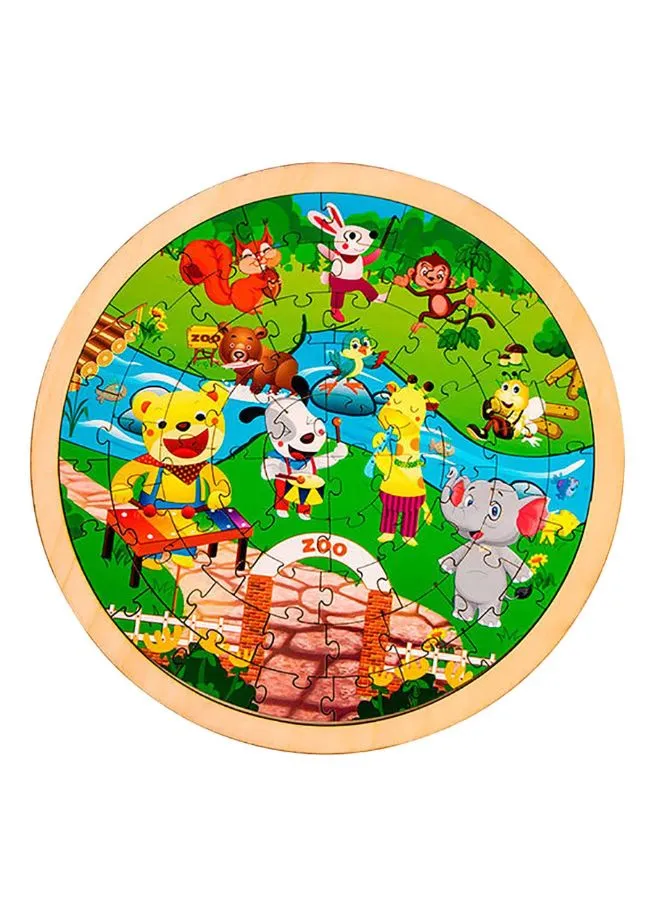 Large Piece jigsaw puzzle games for Kids, Wooden Puzzle 64 Pieces Educational Cartoon Puzzle Game, Ocean