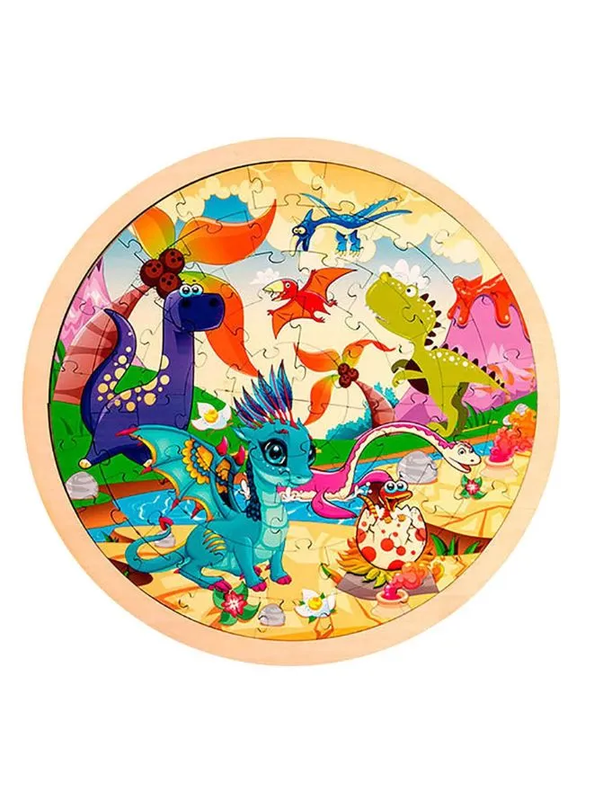 Large Piece jigsaw puzzle games for Kids, Wooden Puzzle 64 Pieces Educational Cartoon Puzzle Game, Ocean