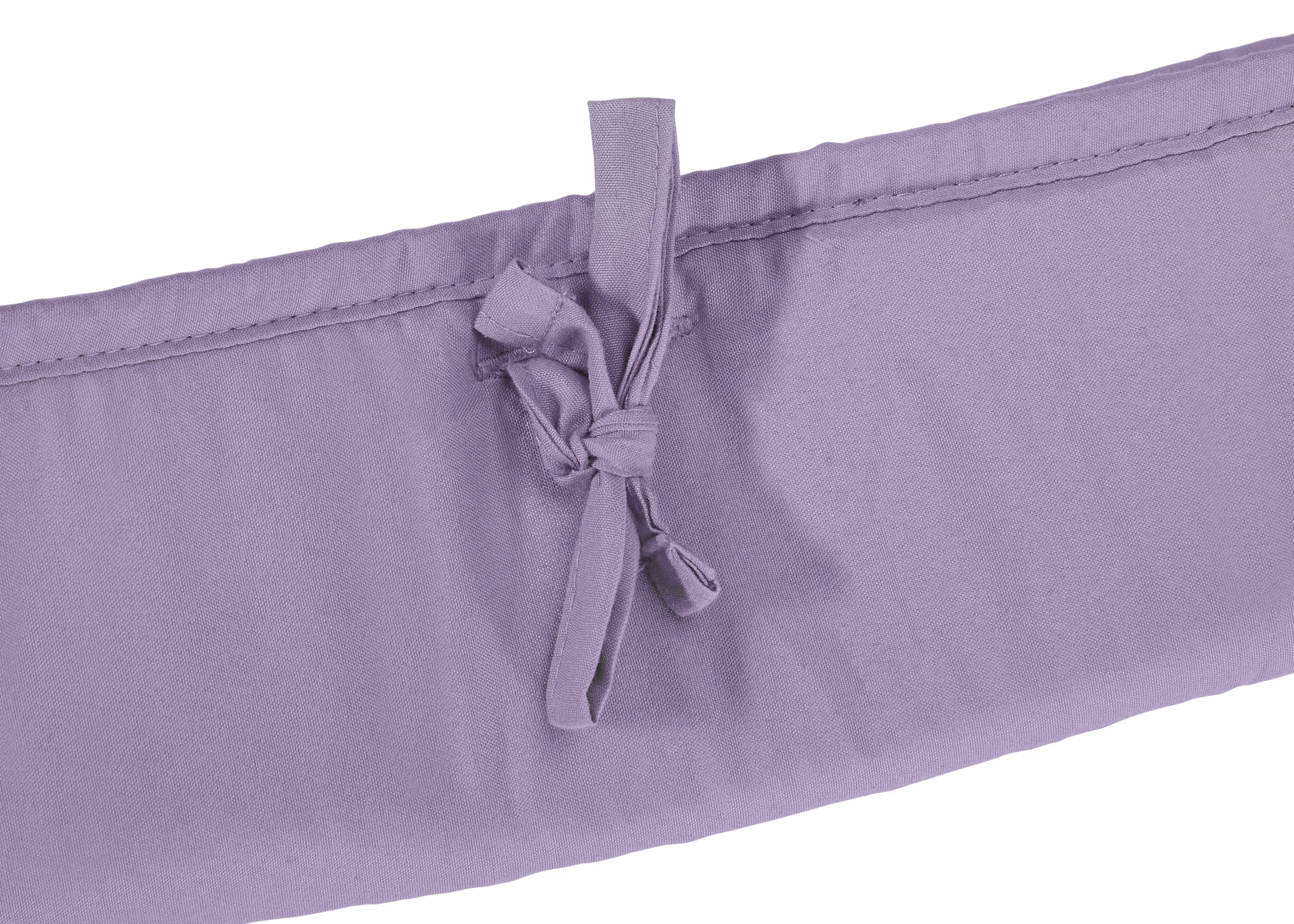 Lavender Padded Crib Railguard - 1 Pack