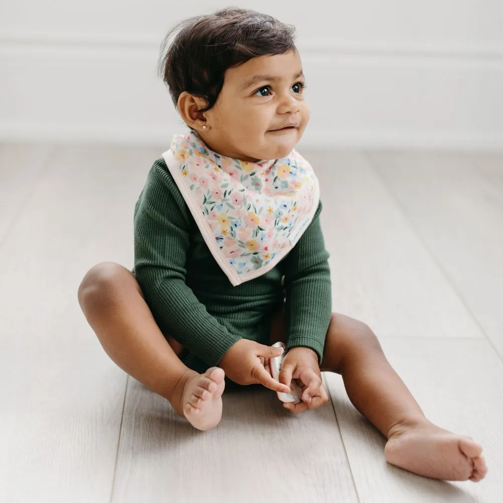 Loulou Lollipop 2-Pack Muslin Bandana Bib Set