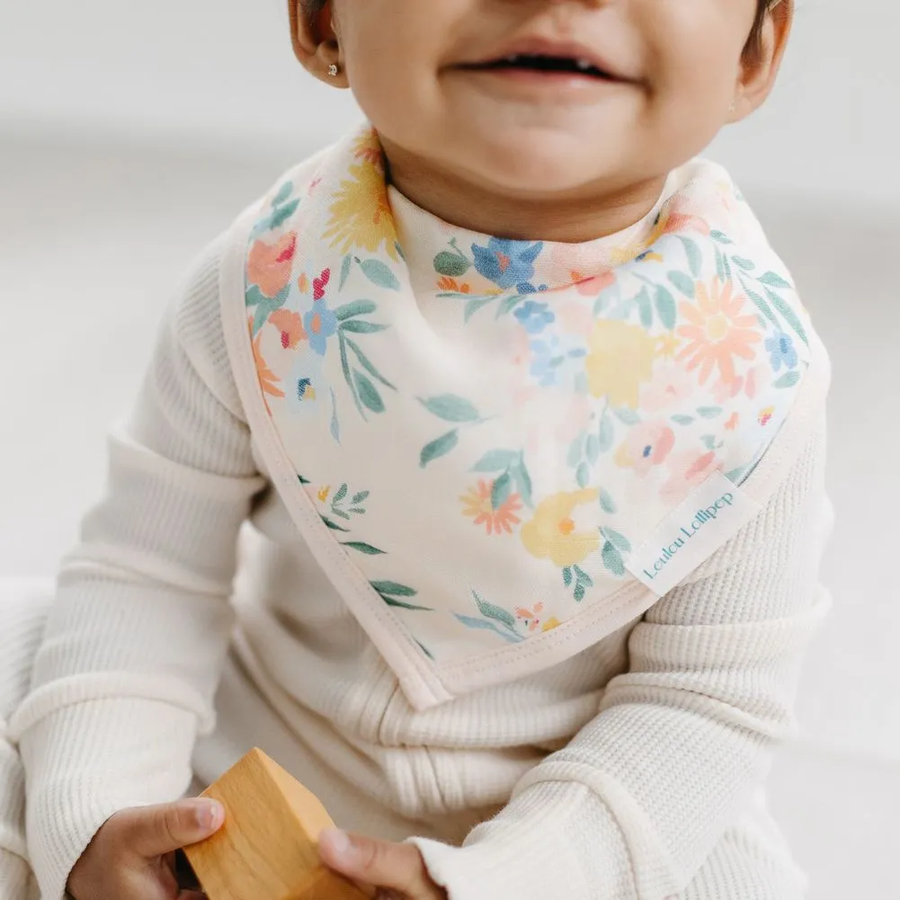 Loulou Lollipop 2-Pack Muslin Bandana Bib Set