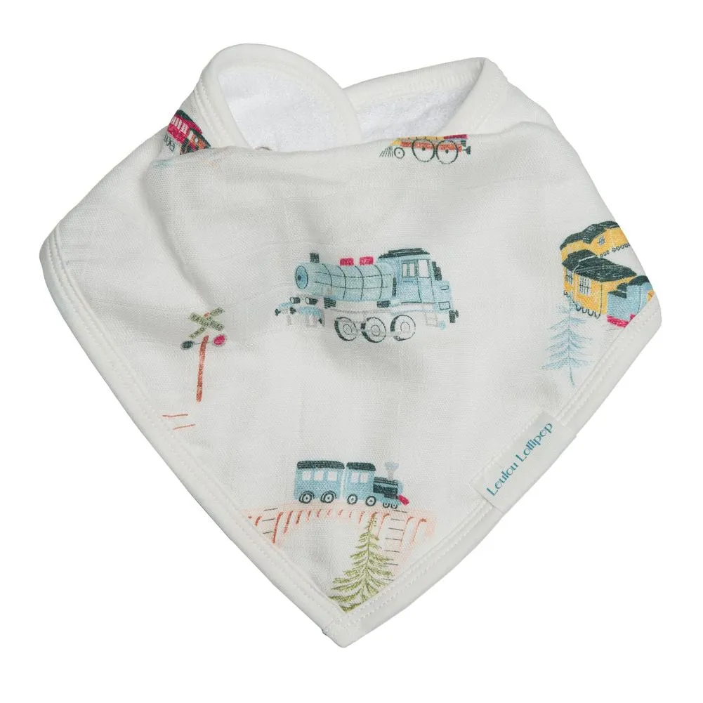 Loulou Lollipop 2-Pack Muslin Bandana Bib Set