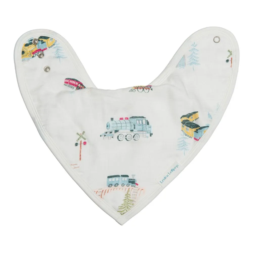 Loulou Lollipop 2-Pack Muslin Bandana Bib Set