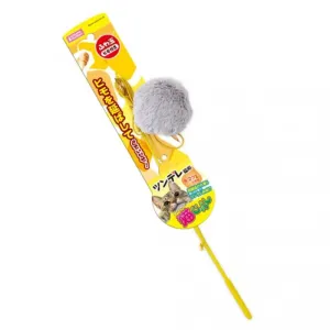 Marukan Fur Ball Wand Cat Toy