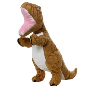 Mighty Dinosaur Dog Tug and Fetch Toys, T-Rex (mini and regular size)