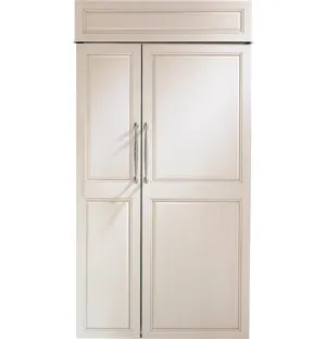 Monogram ZIS420NNII 42" Smart Built-In Side-by-Side Refrigerator in Custom Panel