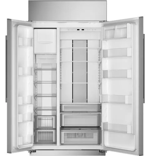 Monogram ZISS420NNSS 42" Smart Built-In Side-by-Side Refrigerator in Stainless Steel