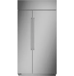 Monogram ZISS420NNSS 42" Smart Built-In Side-by-Side Refrigerator in Stainless Steel