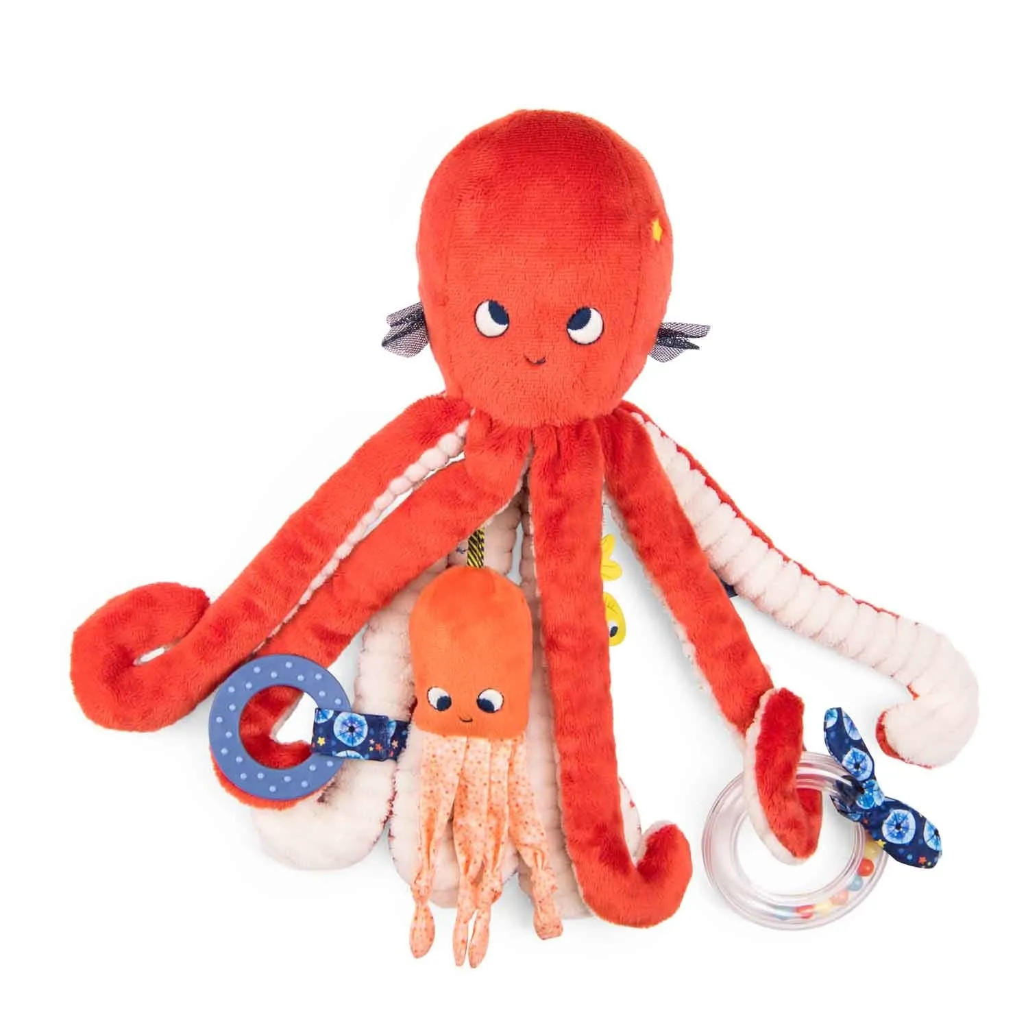 Moulin Roty Les Adventures De Paulie Large Activity Octopus H 35cm