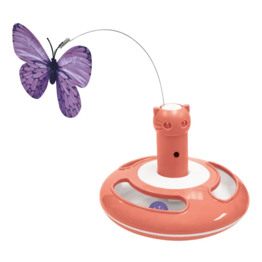 NALA Motorized Butterfly Spinner Cat Toy