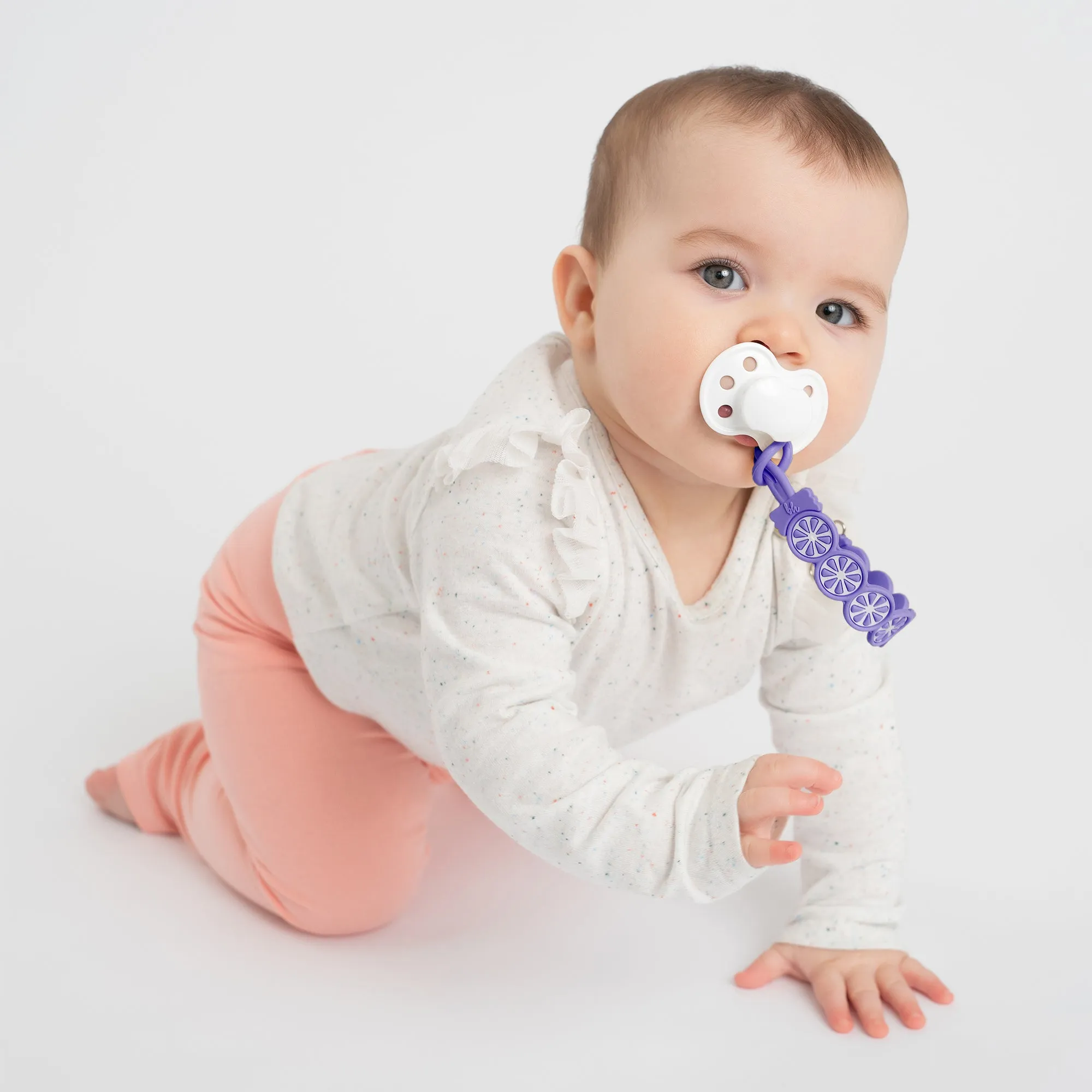 NEW! Single Silicone Citrus Pacifier Clips