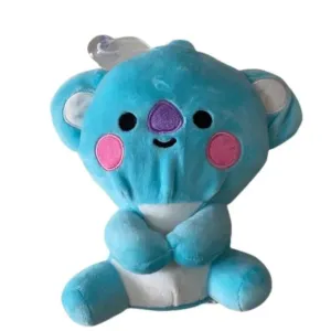 NWOT New BTS21 Line Friends Plushie "KOYA" blue plushie doll BTS 21 stuff toys approx 10"