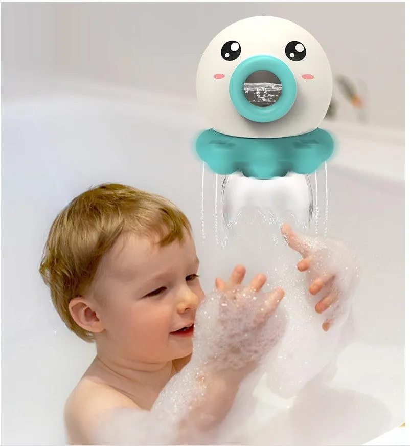 Octopus Fountain Bath Toy – Rotating Water Jet Sprinkler for Kids