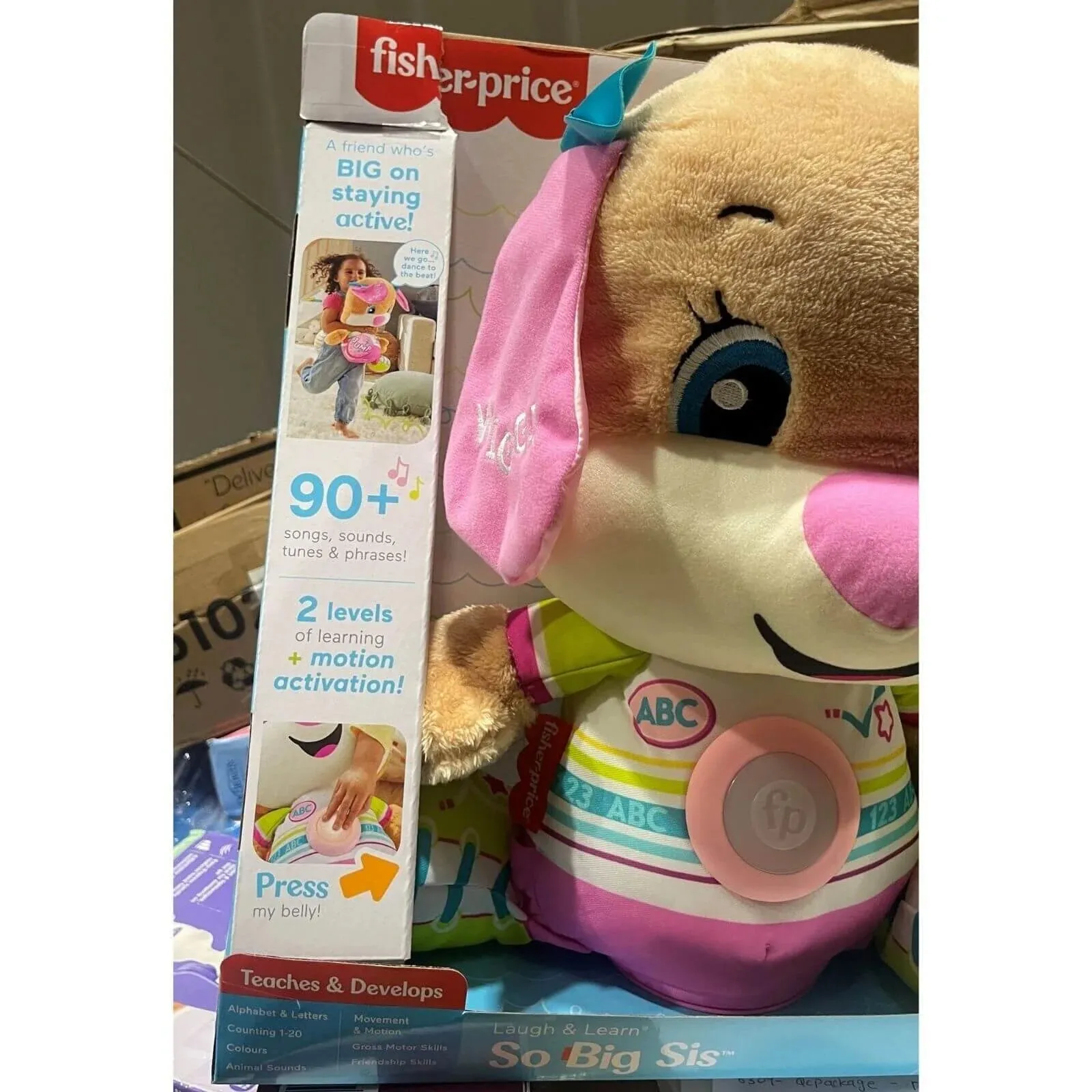 Outlet - Fisher-Price Laugh & Learn So Big Sis - Pink