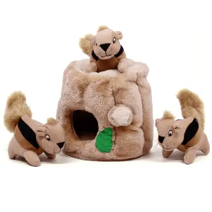 Outward Hound Hide A Squirrel Plush Dog Toy Puzzle