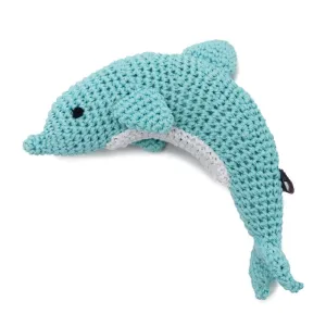 Pawer Squeaky Dolphin Dog Toy