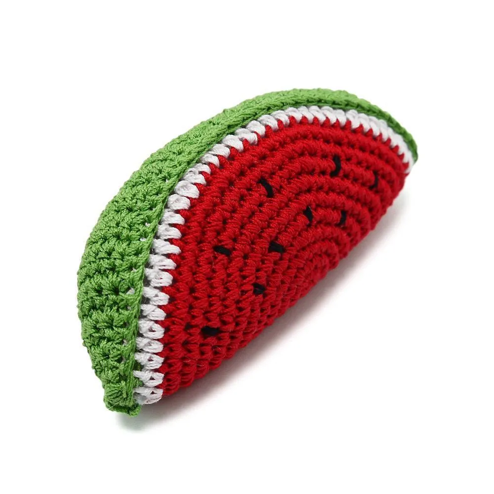 Pawer Squeaky Watermelon Dog Toy