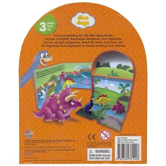 Phidal Dino Days My Mini Busy Books - English