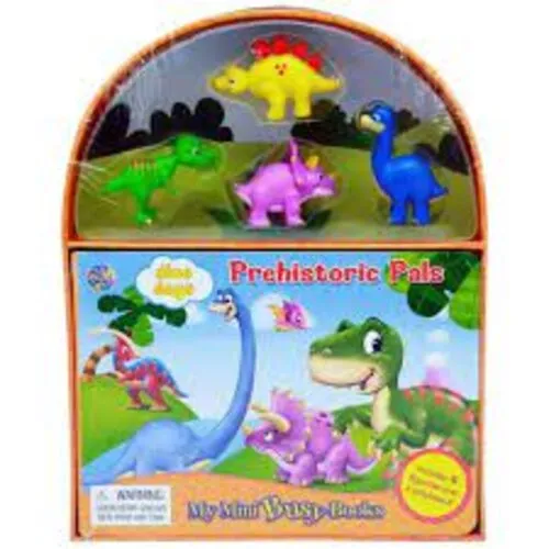 Phidal Dino Days My Mini Busy Books - English