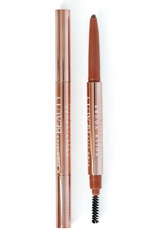 Pink Lily Beauty Fully Yours Brow Pomade Pencil - Brown FINAL SALE