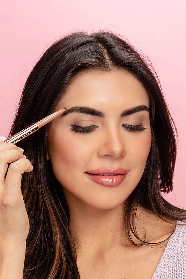 Pink Lily Beauty Fully Yours Brow Pomade Pencil - Deep Brown FINAL SALE