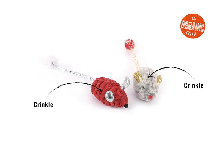 PLAY Cat Toy Feline Frenzy Christmas Twice as Mice