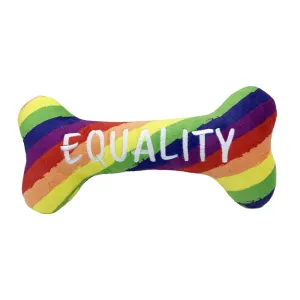 rainbow equality bone toy