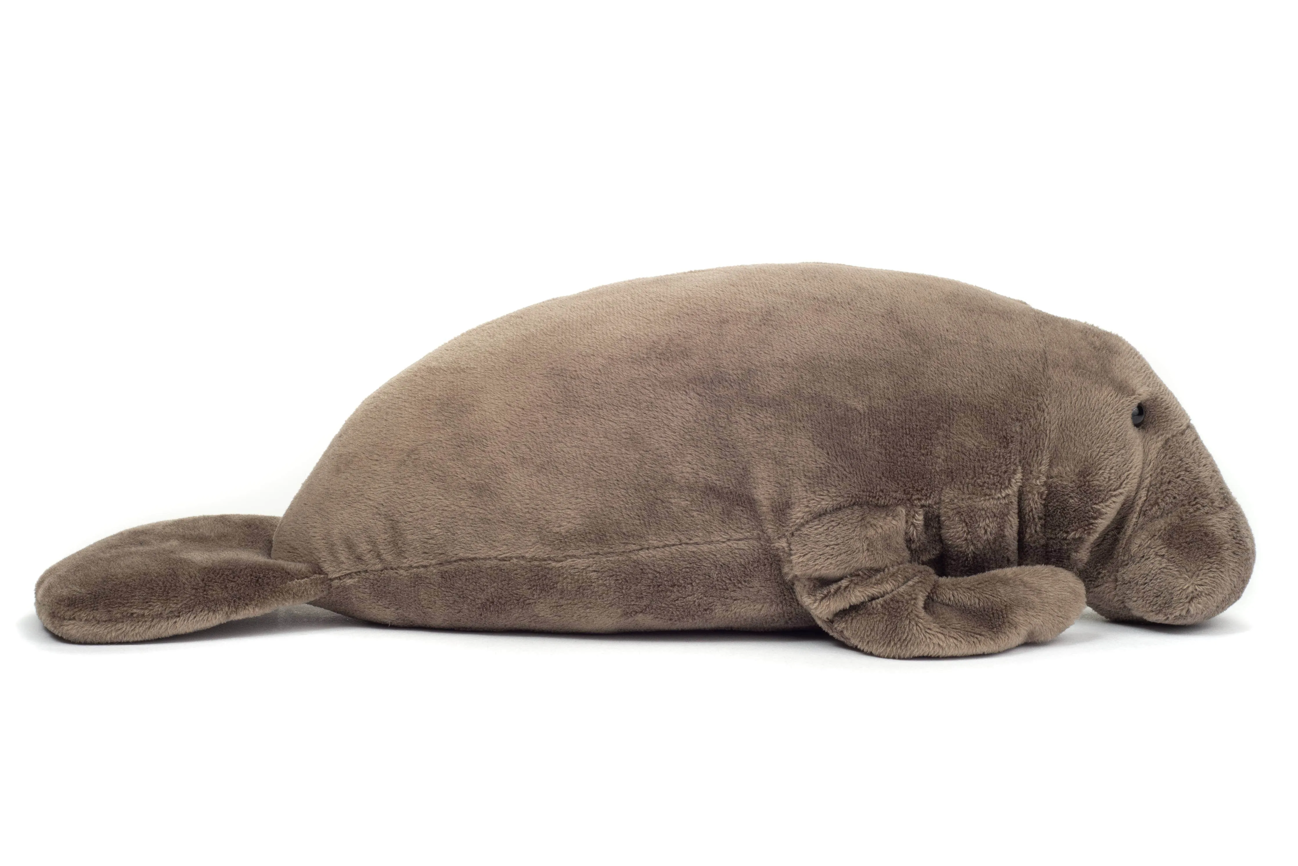 Realistic Plush Stuffed Manatee 40 cm - Eco-Friendly by Teddy Hermann